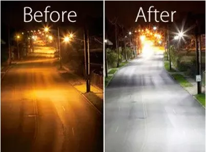 HPS Vs LED Street Light